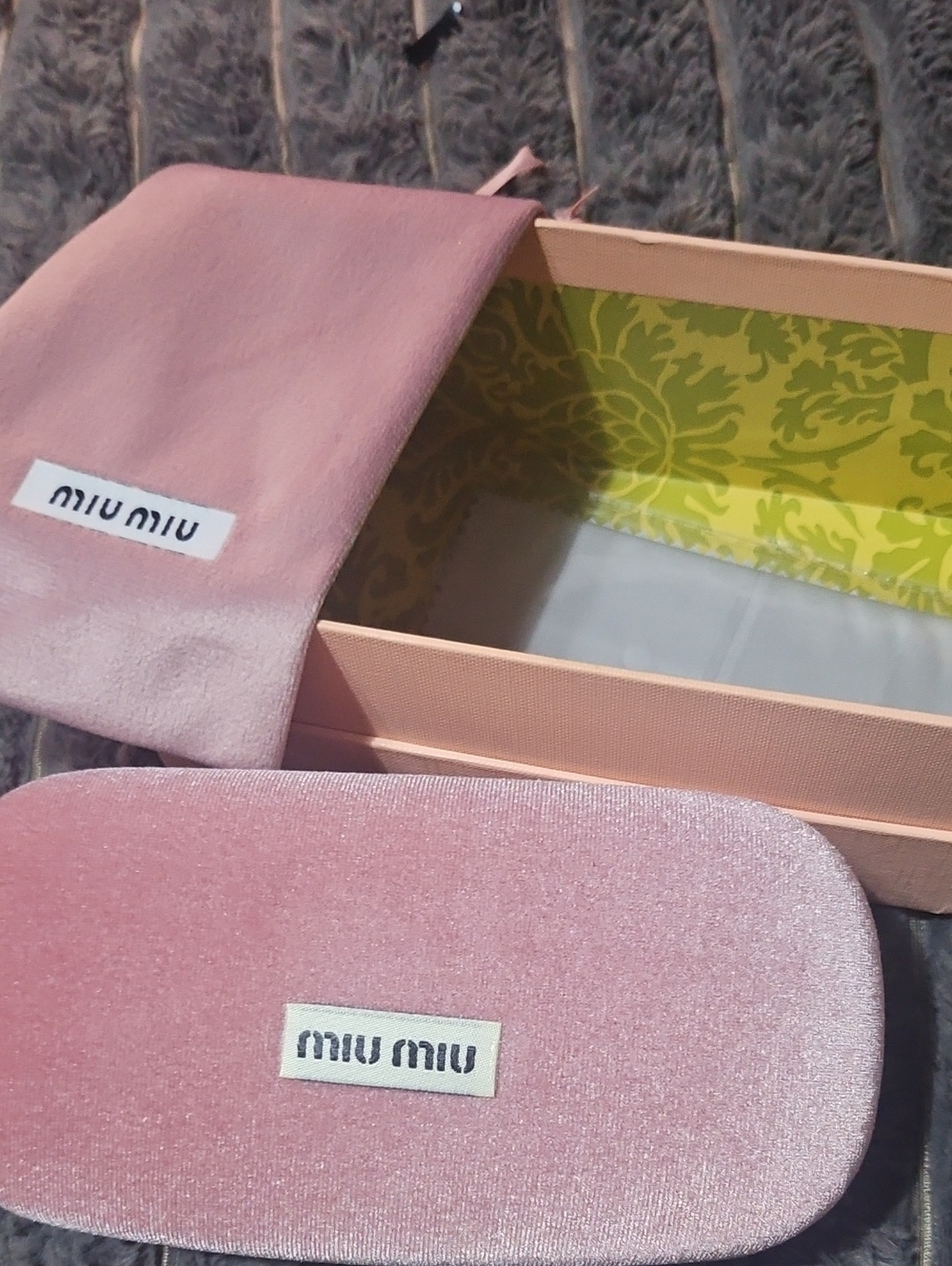 Miu Miu Runway Frameless Sunglasses (Model SMU54Y). - Picture 13 of 15